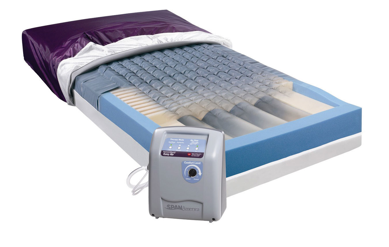 low air loss mattress use in hospitals